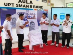 Wakil Bupati Bone Resmikan Studio Podcast dan Luncurkan Buku di SMA Negeri 8