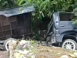 Mobil Angkut Sayur Terjun ke Jurang di Semarang, Sopir Diduga Ugal-ugalan