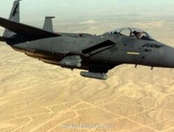 Pesawat Tempur AS F-15E Dikabarkan Ditembak Jatuh di Iran