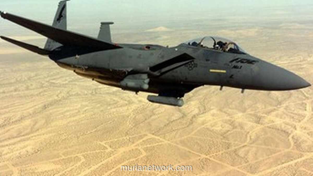 Pesawat Tempur AS F-15E Dikabarkan Ditembak Jatuh di Iran