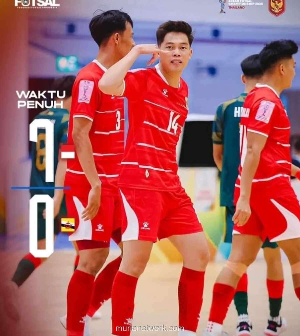 Timnas Futsal Indonesia Hajar Brunei 7-0 di Pembuka ASEAN Championship