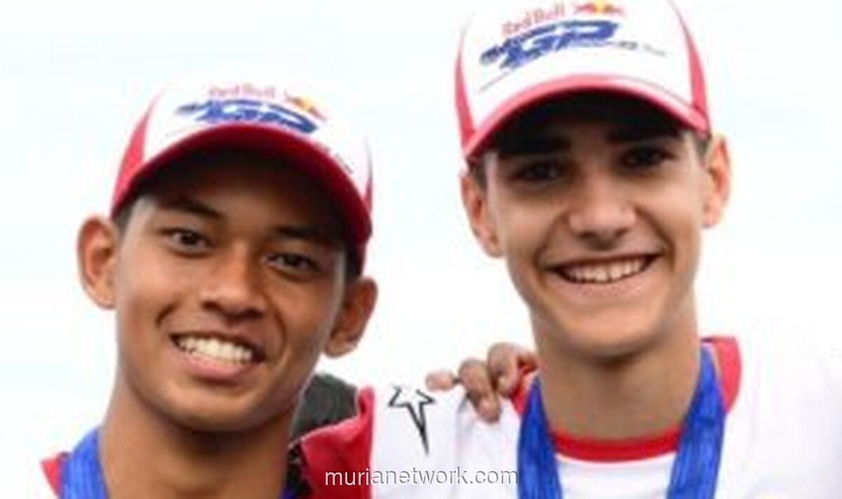 Veda Ega Pratama Kembali Kalahkan Brian Uriarte di Moto3 Spanyol, Kokoh di Puncak Klasemen Debutan