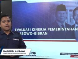 Survei Poltracking: 74,1% Publik Puas dengan Kinerja Pemerintahan Prabowo-Gibran