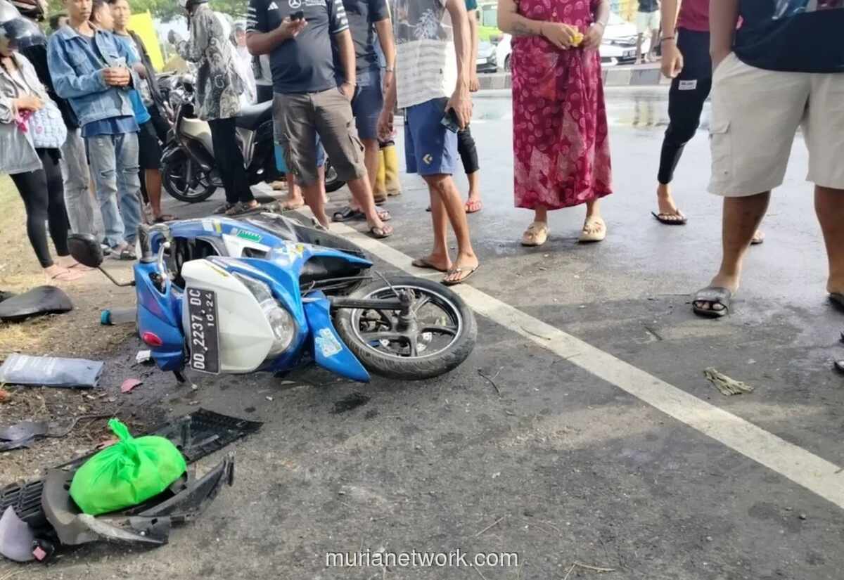 Remaja 18 Tahun Tewas dalam Tabrakan Truk dan Motor di Poros Maros-Pangkep