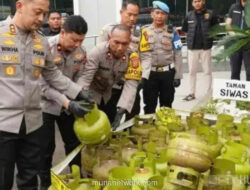 Polisi Bogor Bongkar Pabrik Oplosan Gas Elpiji, Rugikan Negara Rp13,2 Miliar