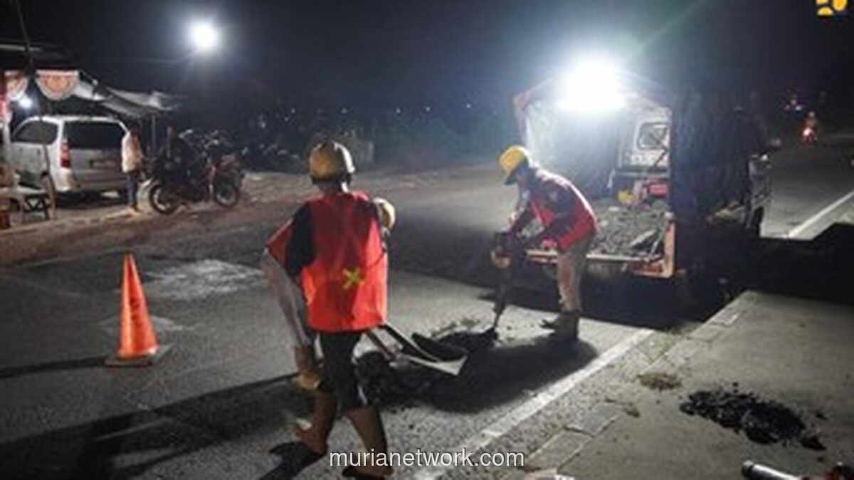 Kementerian PU Perbaiki 21 Titik Kerusakan Jalan Cikopo-Sadang Pascahujan Deras