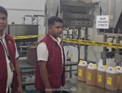 Pabrik Minyakita di Sidoarho Curangi Takaran, Isi Jeriken 5 Liter Hanya 4,3 Liter