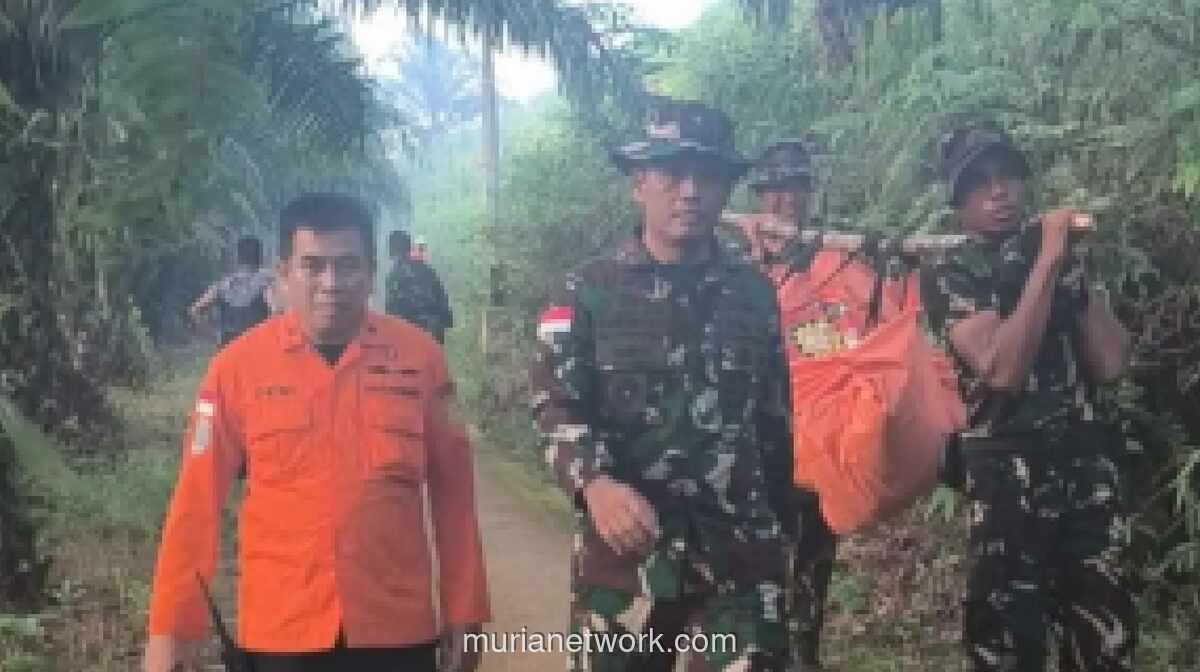 Tim Gabungan Evakuasi 8 Korban Helikopter Jatuh di Hutan Terpencil Sekadau