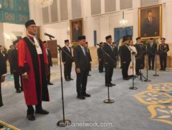 Presiden Prabowo Lantik Liliek Prisbawono Adi sebagai Hakim Konstitusi