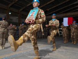 UNIFIL Gelar Penghormatan Terakhir untuk Kopda Rico, Prajurit TNI yang Gugur di Lebanon