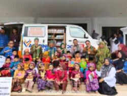 Askrindo Resmikan Mobil Pintar untuk Dongkrak Literasi Anak Usia Dini di Sarolangun