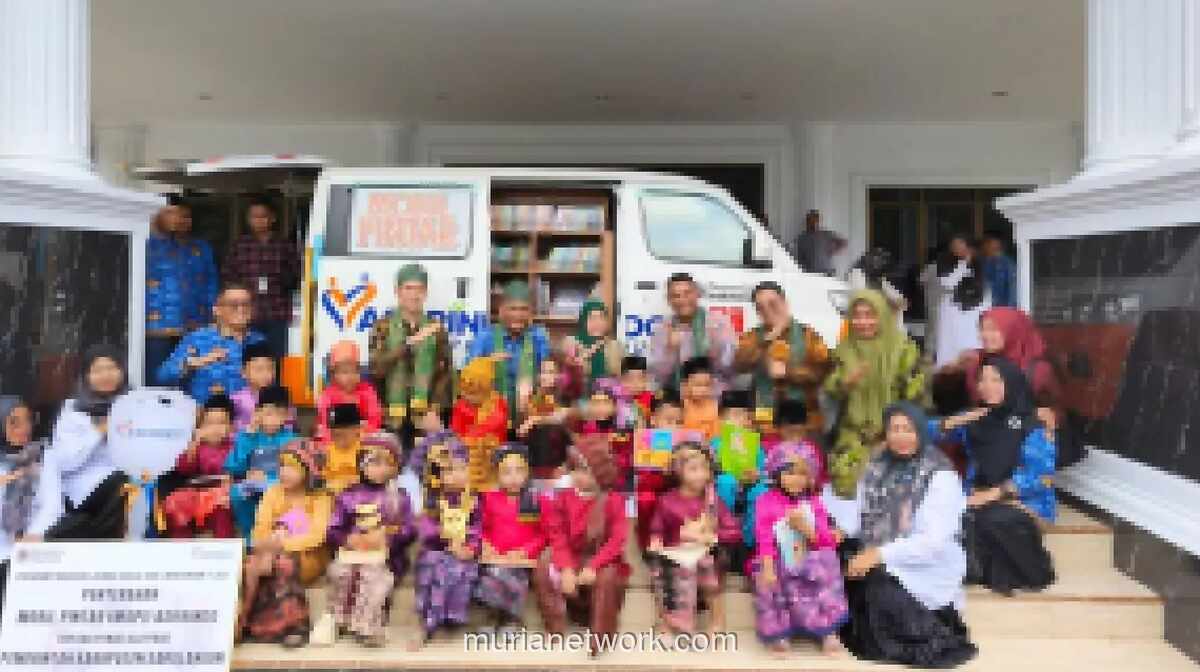 Askrindo Resmikan Mobil Pintar untuk Dongkrak Literasi Anak Usia Dini di Sarolangun