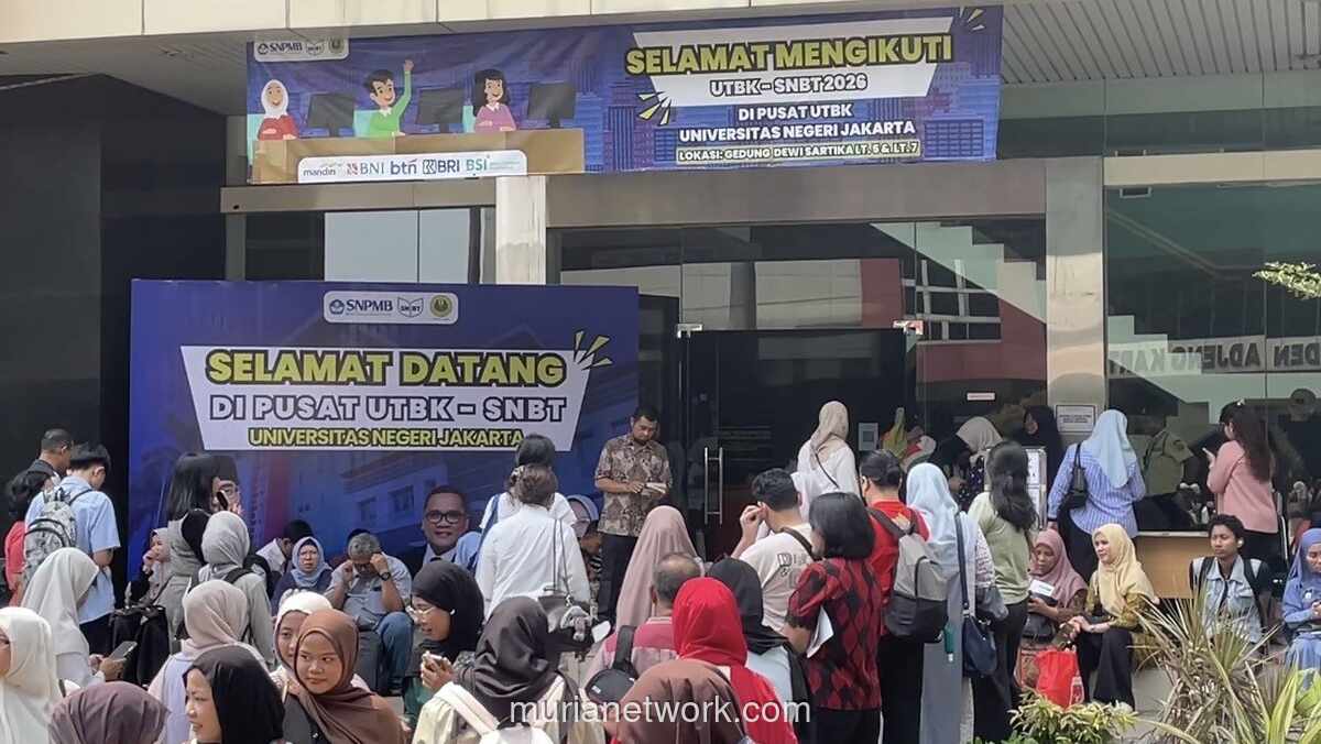 Hari Pertama UTBK SNBT 2026 di UNJ Lancar, Panitia Gunakan AI untuk Cegah Joki