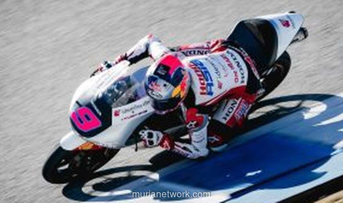 Veda Ega Pratama Masih Tertahan di Posisi 24 pada FP1 Moto3 Spanyol, Quiles Tercepat