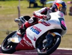 Veda Ega Pratama Kokoh di Puncak Klasemen Pembalap Asia Usai Finis Keenam di Moto3 Spanyol