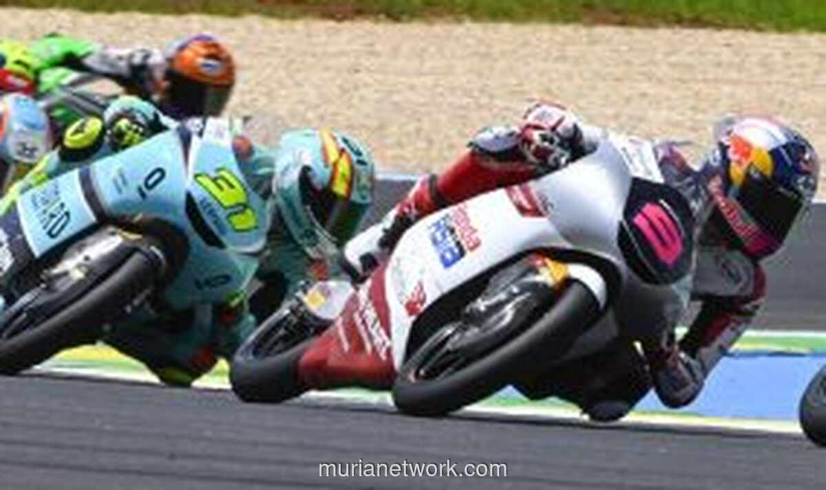 Veda Ega Pratama Kokoh di Puncak Klasemen Rookie Moto3 Meski Gagal di Austin