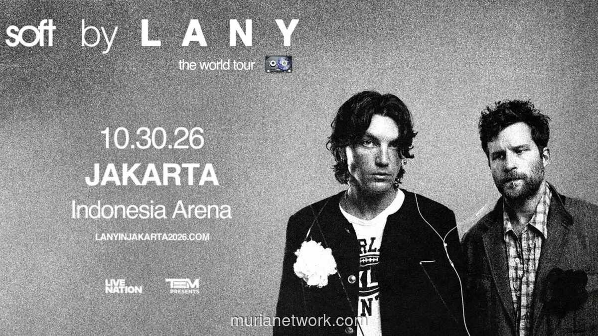 Tiket Konser LANY di Jakarta Dibuka, Harga Mulai Rp850 Ribu