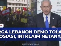 Warga Beirut Protes Rencana Perdana Menteri Nawaf Salam Berunding dengan Israel