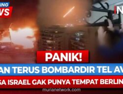 Warga Israel Berlarian Cari Tempat Aman Saat Serangan Rudal Iran, Shelter Pejabat Tertutup