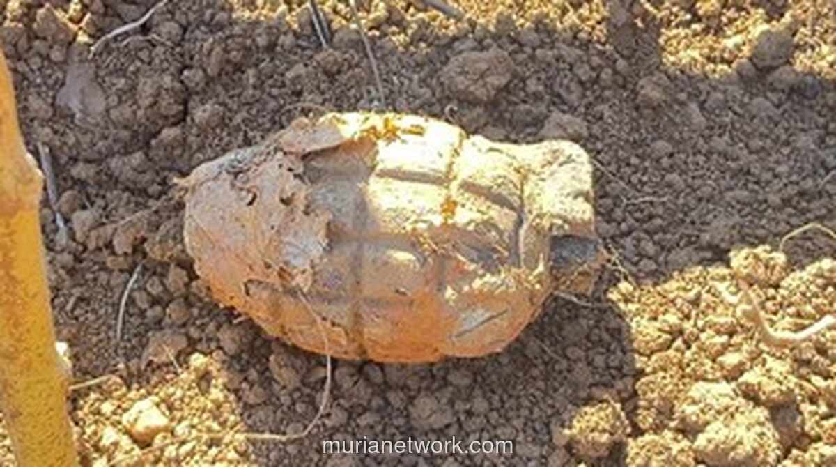 Granat Aktif Ditemukan Warga Saat Kerja Bakti di TPU Palopo