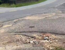 Jalan Rusak dan Minim Penerangan di Toapaya Bintan Dikeluhkan Warga, Rawan Kecelakaan
