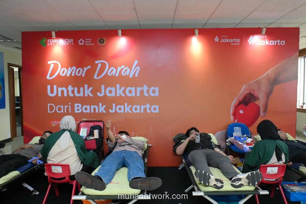 Bank Jakarta Gelar Donor Darah di HUT ke-65, Wujud Kepedulian Sosial Perusahaan