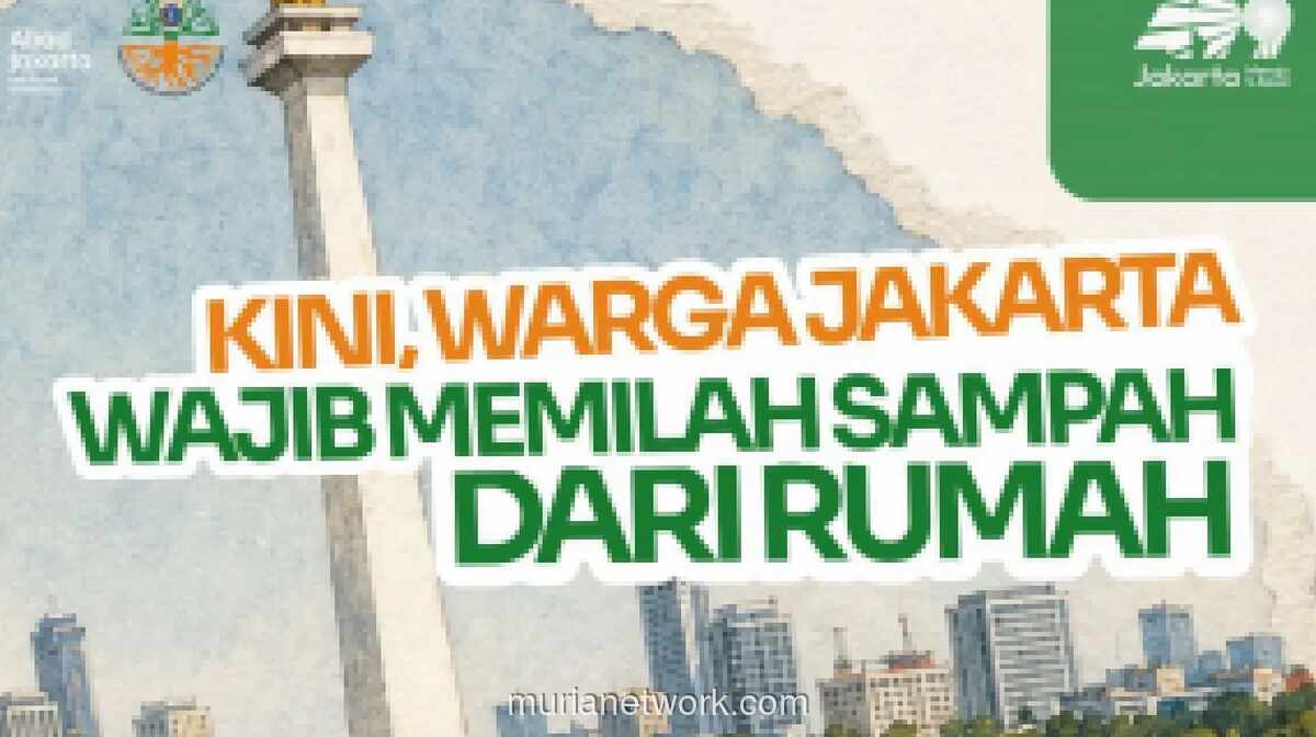 Pemprov DKI Wajibkan Warga Pilah Sampah Mulai 10 Mei 2026, Sanksi Menanti Pelanggar