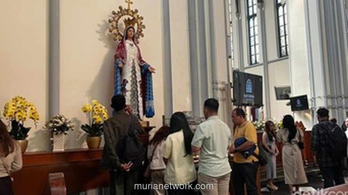 2.300 Umat Padati Misa Kenaikan Yesus di Katedral Jakarta, Tersebar hingga Pelataran