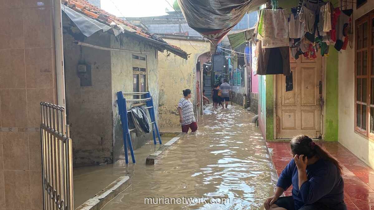 Banjir Landa Bekasi Utara, Ratusan Warga Terdampak Genangan Setinggi Lutut