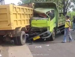 Sopir Truk Alami Patah Kaki Akibat Kecelakaan di Jombang, Diduga As Roda Patah