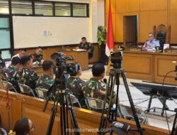 Sidang Penyiraman Air Keras Aktivis KontraS: Lima Personel BAIS TNI Bersaksi di Pengadilan Militer