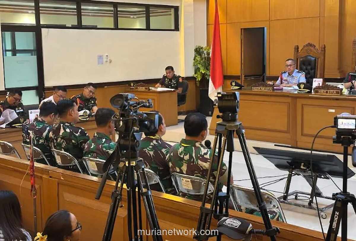 Sidang Penyiraman Air Keras Aktivis KontraS: Lima Personel BAIS TNI Bersaksi di Pengadilan Militer