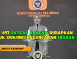 657 Petugas Satgas Arafah Disiapkan Kemenag untuk Layani Jemaah Haji Indonesia
