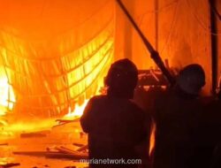 Sembilan Kios Hangus Terbakar di Pasar Ciroyom Bandung, Tak Ada Korban Jiwa