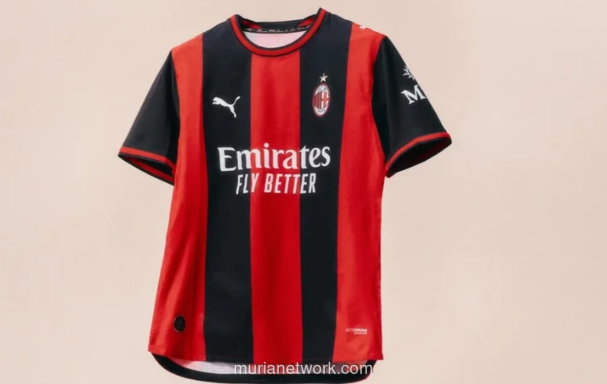 AC Milan Resmi Luncurkan Jersey Kandang 2026-2027, Debut Lawan Cagliari Akhir Pekan Ini