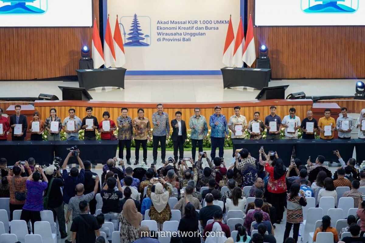 Pemerintah Salurkan KUR ke 1.000 UMKM Ekonomi Kreatif Bali, Dorong Akses Pembiayaan dan Daya Saing Usaha
