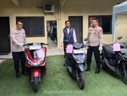 Polisi Bekuk Pria yang Pura-Pura Jadi Karyawan Warung Pecel Lele untuk Curi Motor di 10 TKP