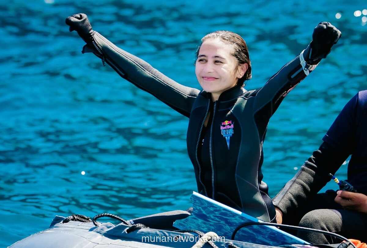 Prilly Latuconsina Jalani Misi Rescue Diver di Red Bull Cliff Diving 2026, Bertahan Lebih dari Dua Jam di Laut