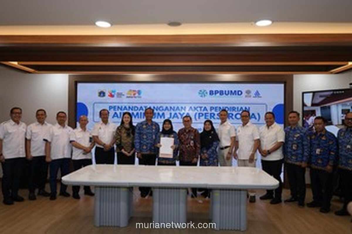 PAM JAYA Resmi Bertransformasi Menjadi Perseroda demi Percepatan Layanan Air Minum Jakarta