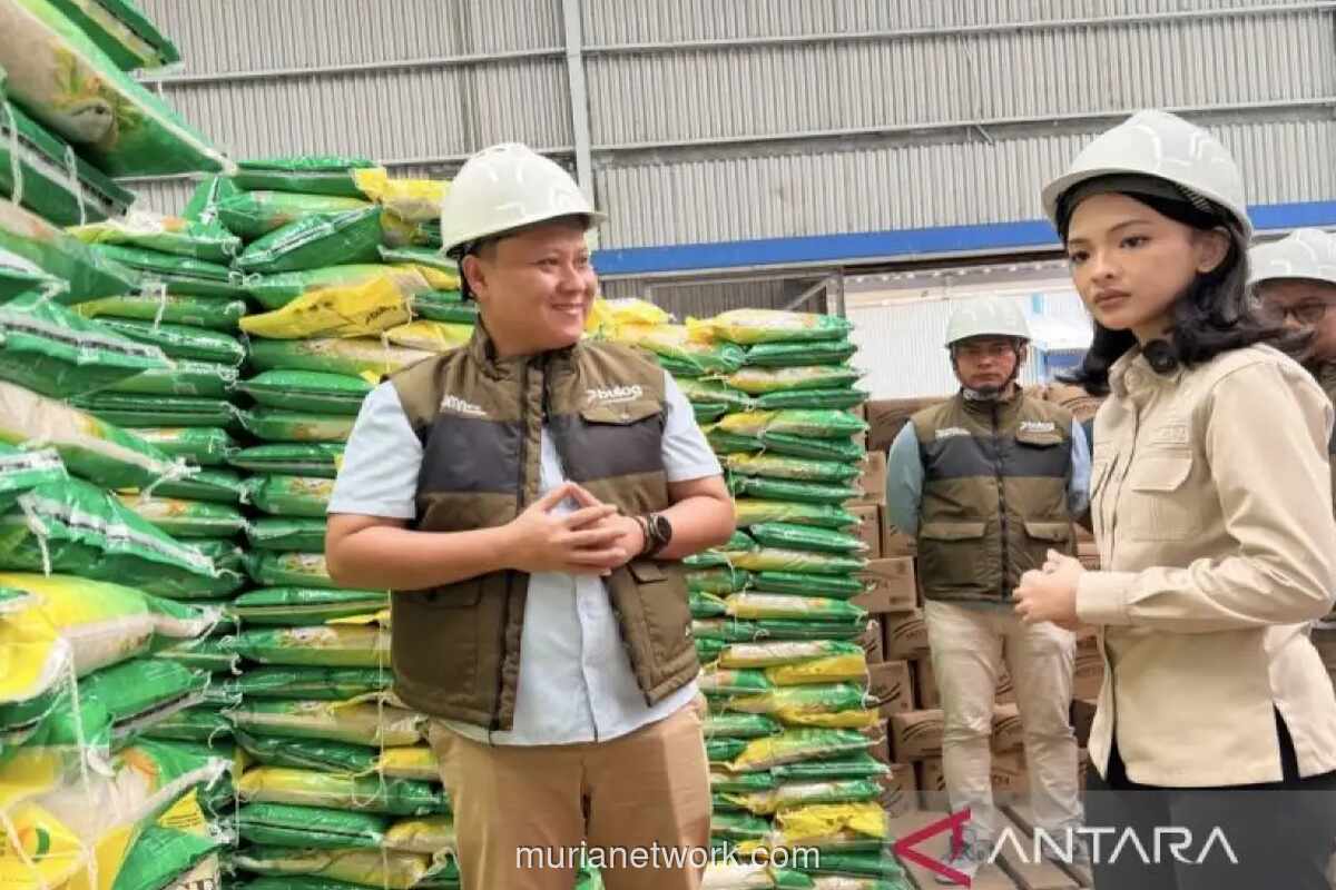 Anggota DPR Tinjau Gudang Bulog Lampung Selatan, Stok Beras 32.500 Ton dan Minyakita 12 Ribu Liter Terjamin Aman