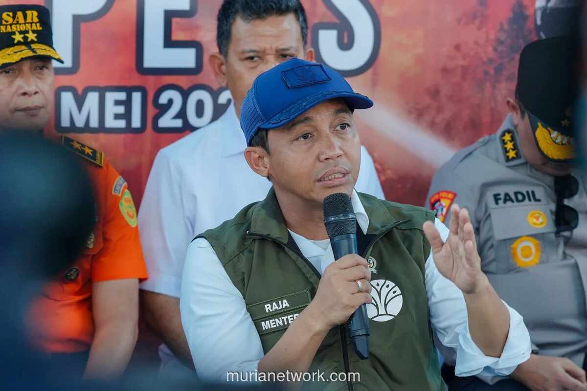 Menteri Kehutanan Sebut Koordinasi dan Peran Masyarakat Kunci Turunkan Karhutla di Tengah El Nino