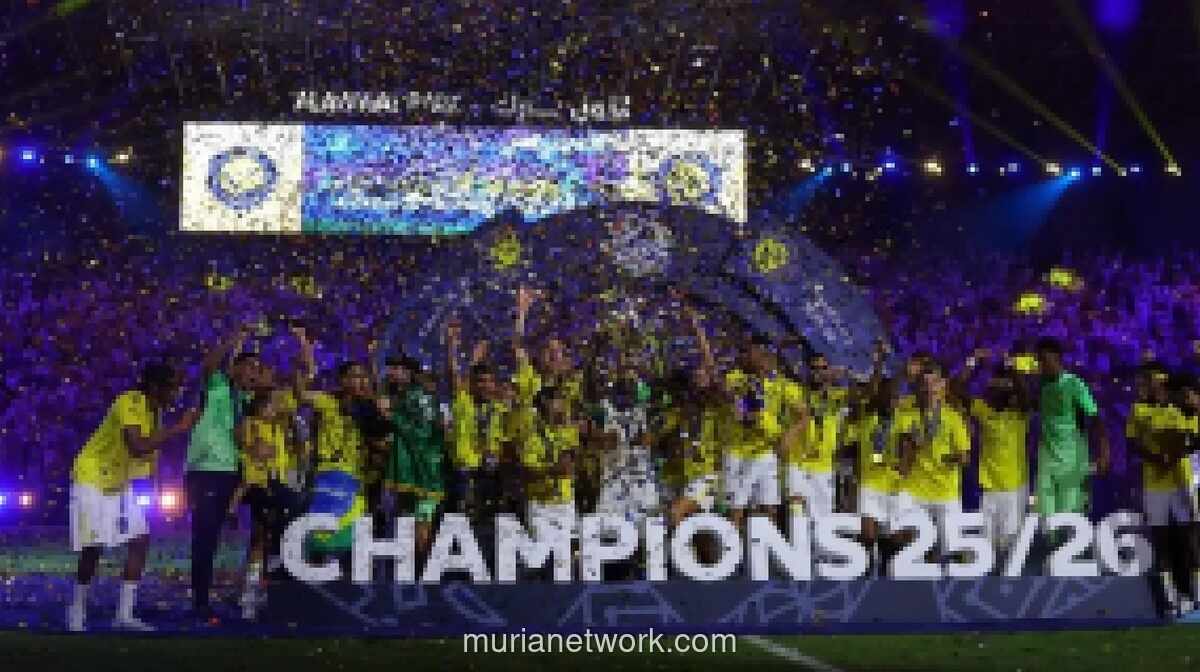 Ronaldo Bawa Al-Nassr Juara Liga Arab Saudi, Putus Puasa Gelar Sejak 2019