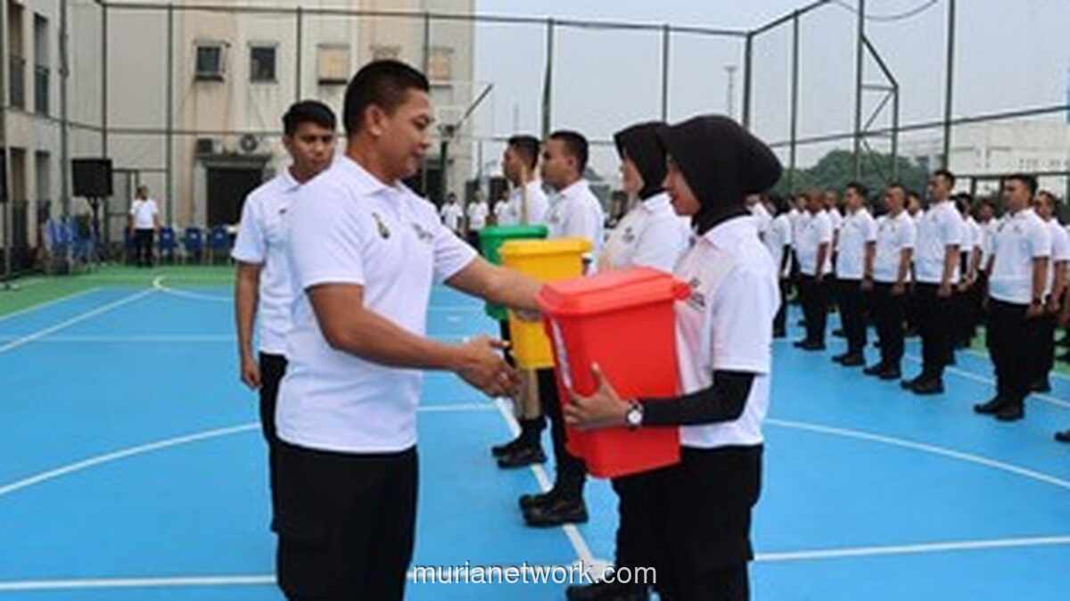 Polres Metro Depok Canangkan Gerakan Pilah Sampah di Lingkungan Kepolisian