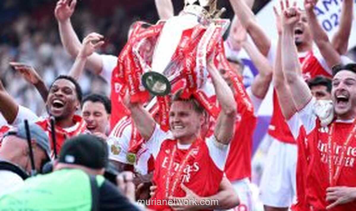 Arsenal Juara Premier League 2025/2026, Akhir Penantian 22 Tahun