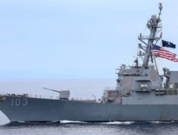 Dua Kapal Perang AS Berhasil Lintasi Selat Hormuz di Tengah Serangan Iran