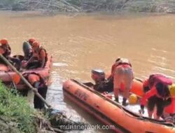 Balita Hilang Terseret Arus Sungai Cisimeut di Lebak, Tim SAR Kerahkan Drone Thermal