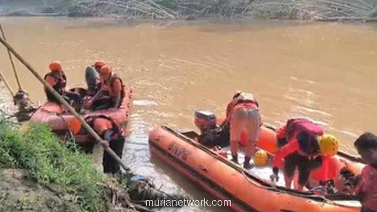Balita Hilang Terseret Arus Sungai Cisimeut di Lebak, Tim SAR Kerahkan Drone Thermal