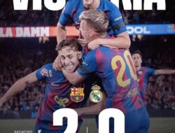Barcelona Kalahkan Real Madrid 2-0, Pastikan Gelar Juara LaLiga 2025/2026