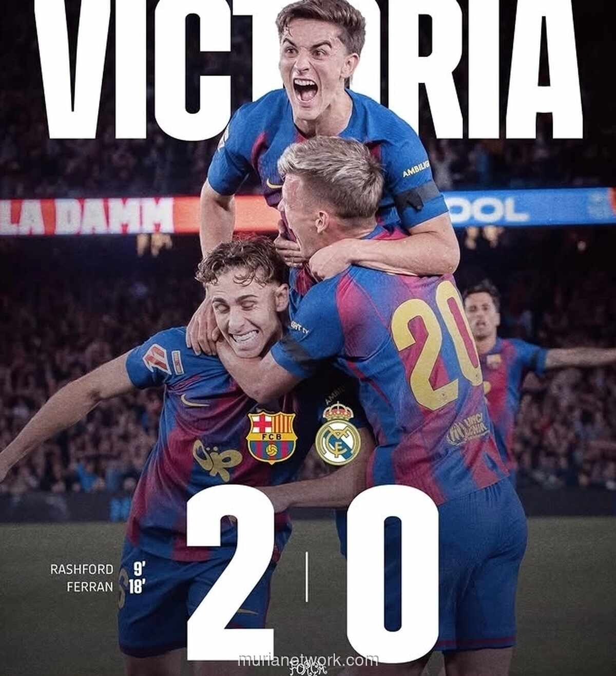 Barcelona Kalahkan Real Madrid 2-0, Pastikan Gelar Juara LaLiga 2025/2026