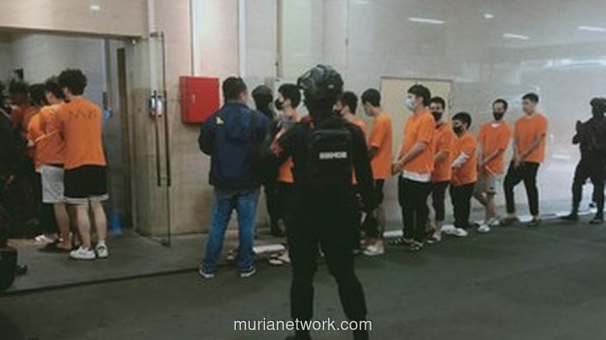 Polri Periksa 40 WNA Tersangka Judi Online di Hayam Wuruk Secara Bertahap